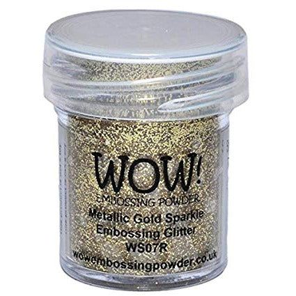 WOW! Embossing Glitter - Metallic Gold Sparkle - Honey Bee Stamps