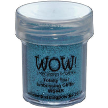 WOW! Embossing Glitter - Totally Teal - Honey Bee Stamps