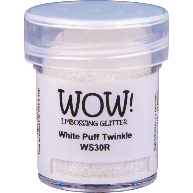 WOW! Embossing Glitter - White Puff Twinkle - Honey Bee Stamps