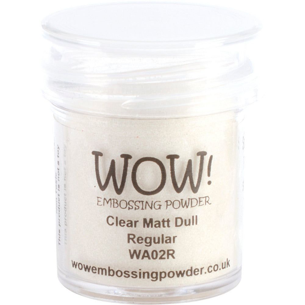 WOW! Embossing Powder - Clear Matte Dull - Honey Bee Stamps