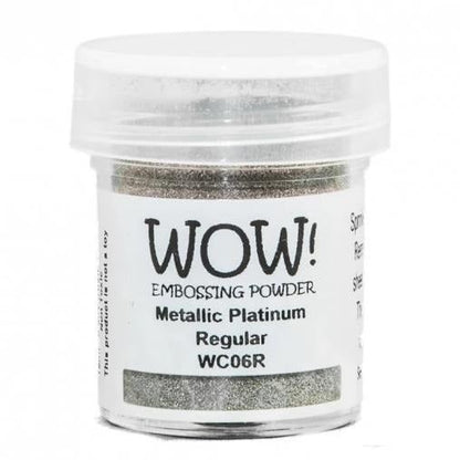 WOW! Embossing Powder - Metallic Platinum - Honey Bee Stamps