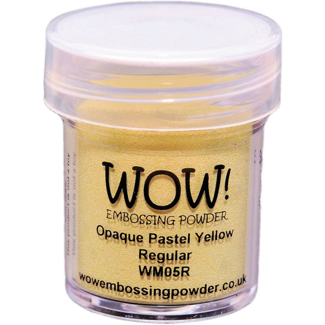 WOW! Embossing Powder - Opaque Pastel Yellow - Honey Bee Stamps