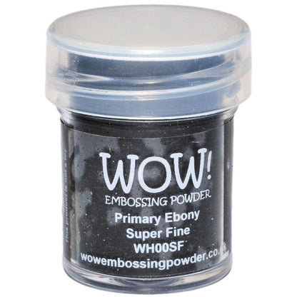 WOW! Embossing Powder - Primary Ebony Super Fine - Honey Bee Stamps