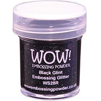 WOW! Glitter Embossing Powder - Black Glint - Honey Bee Stamps