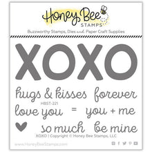 XOXO - 3x4 Stamp Set - Honey Bee Stamps