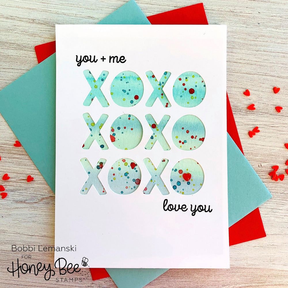 XOXO - 3x4 Stamp Set - Honey Bee Stamps