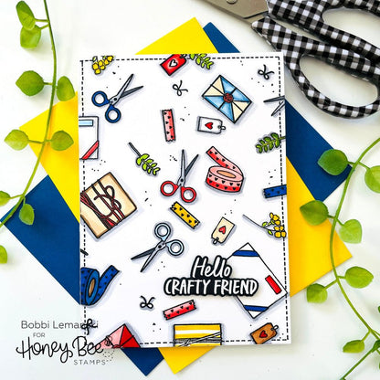 You're A Keeper - 5x6 Photopolymer Stamp Set - Honey Bee Stamps