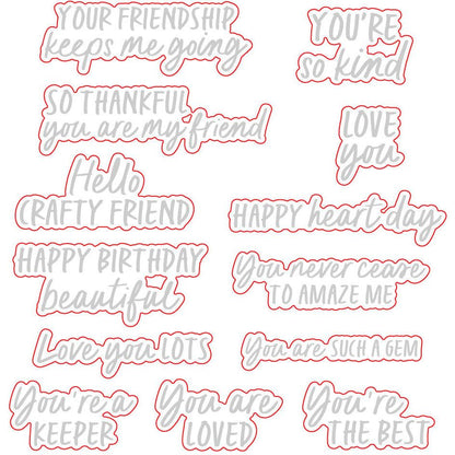 You're A Keeper - Honey Cuts - Coordinating Dies - Honey Bee Stamps