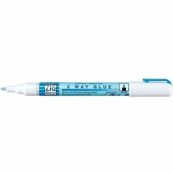 Zig 2-Way Glue Pen - Fine Tip 2mm - Honey Bee Stamps